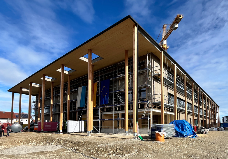 Richtfest Neubau Amt für Ländliche Entwicklung Oberbayern in Mühldorf am Inn